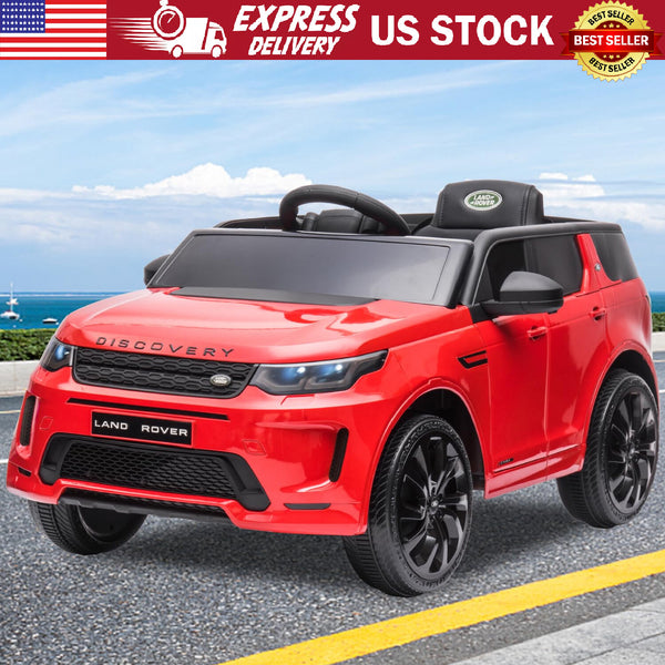 12V Licensed Land Rover Electric Ride-On Truck with Remote Control for Kids