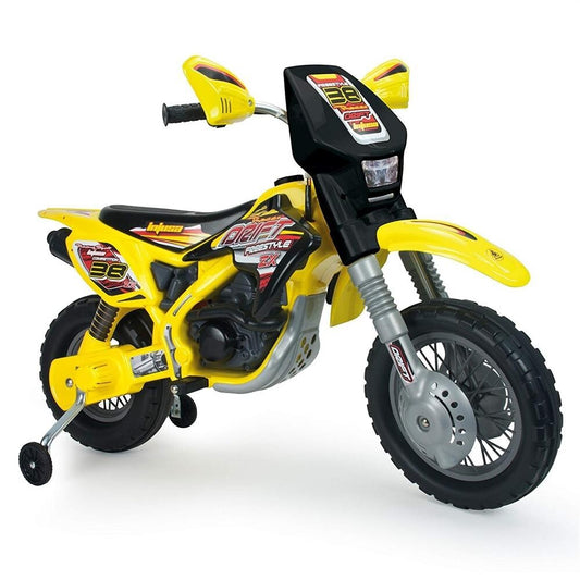 12V Battery-Powered Electric 4-Wheel Dirt Bike Ride-On Toy for Kids Gas Scooters 0