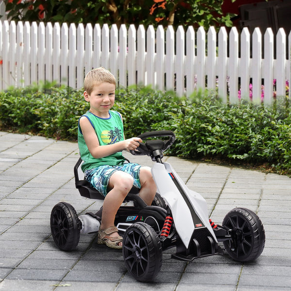 12V Electric Kids Go-Kart with Adjustable Speed and Music