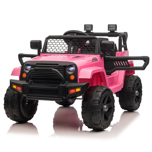 12V Electric Kids Ride-On Jeep with Dual Drive and 2.4G Remote Control Gas Scooters 0