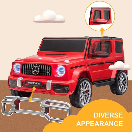 12V Electric Kids Ride-On Car with 2 Seats, MP3, Lights, and Remote Control Gas Scooters 0