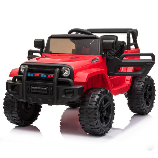 12V Electric Kids Ride-On SUV Truck with 3 Speeds, MP3, LED Lights, and Remote Control Gas Scooters 0