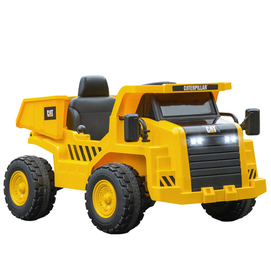 12V Electric Ride-On Excavator Toy with Remote-Controlled Bucket Shovel for Kids Ages 3-6 Gas Scooters 0