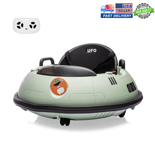12V Battery-Powered Electric Ride-On Bumper Car for Kids and Toddlers with 44 lbs Load Capacity Gas Scooters 0