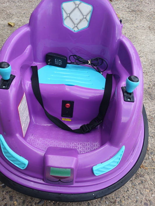 12V Electric Ride-On Bumper Car for Kids and Toddlers with Parent Remote Control and 360° Spin Gas Scooters 0