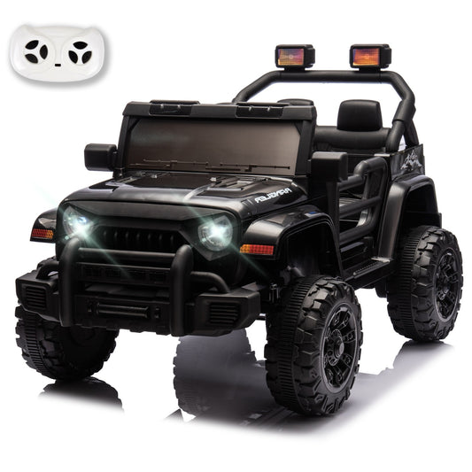 12V Electric Ride-On UTV Car for Kids with Remote Control, LED Lights, USB, and Rechargeable Battery Gas Scooters 0