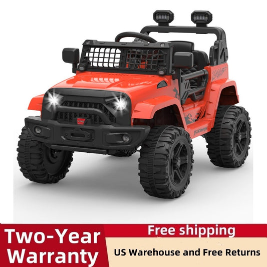 12V Electric Ride-On Truck Car for Kids with Remote Control and Spring Suspension Gas Scooters 0