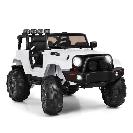 12V Electric Kids Ride-On Truck with Remote Control and LED Lights Gas Scooters 0
