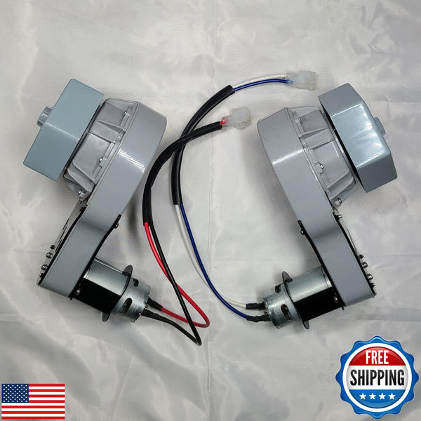 12V Left and Right Gearbox and Motor Compatible with Motion Trendz Yamaha Rapto
