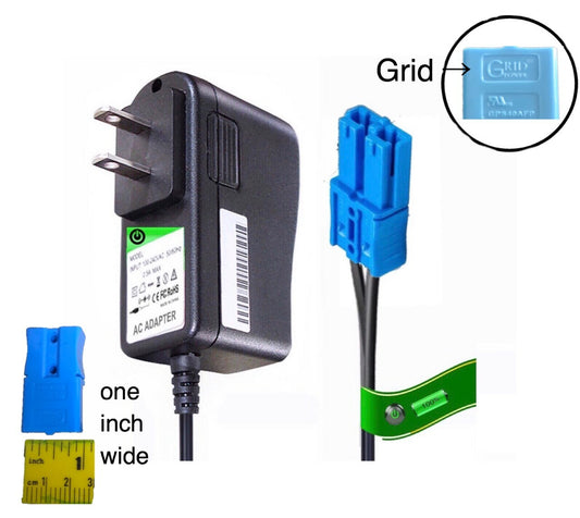 12V Grid Charger for Kid Trax Dodge Dually 3500 Truck Police Cop Car Semi Truck Gas Scooters 0