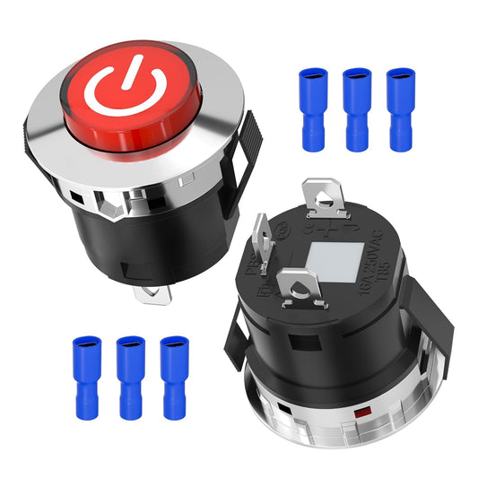 12V Key Start Power Switch Replacement Part for Kids Electric Ride-On Car Gas Scooters 0