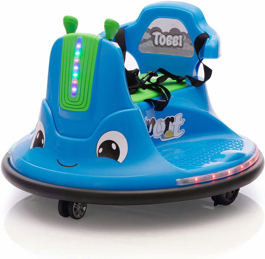 12V Electric Ride-On Bumper Car for Kids with 360-Degree Spin, Ages 3-8 Gas Scooters 0