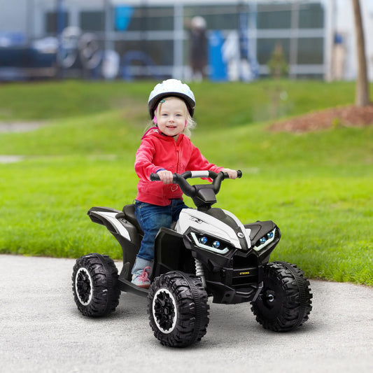 12V Kids ATV Quad Car with Forward and Reverse Function and Music Gas Scooters 0
