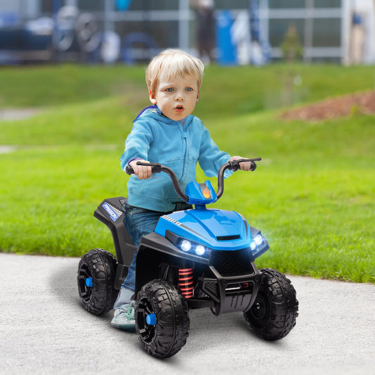 12V Kids ATV with Spring Suspension and Forward & Reverse Drive Blue Gas Scooters 0