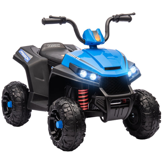 12V Kids ATV with Spring Suspension and Forward/Reverse Drive Blue Gas Scooters 0