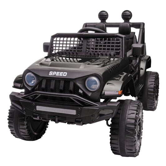 12V Electric Ride-On Jeep for Kids with 2x55W Motors, Battery Power, and Remote Control Gas Scooters 0