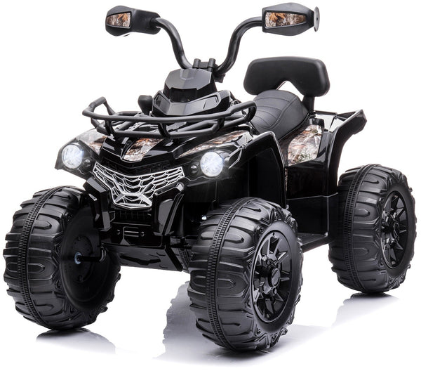 12V Kids Electric Ride-On ATV 4-Wheeler Quad with 2 Speeds, MP3 Player, and LED Headlights
