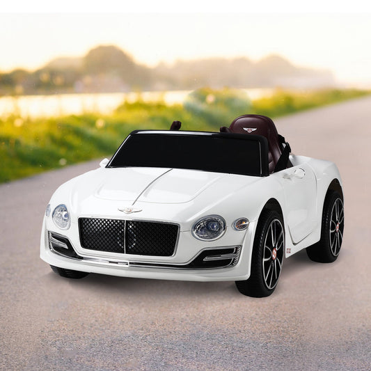 12V Kids Electric Ride-On Car Licensed Bentley Style with Remote Control and LED Lights Gas Scooters Variant 0