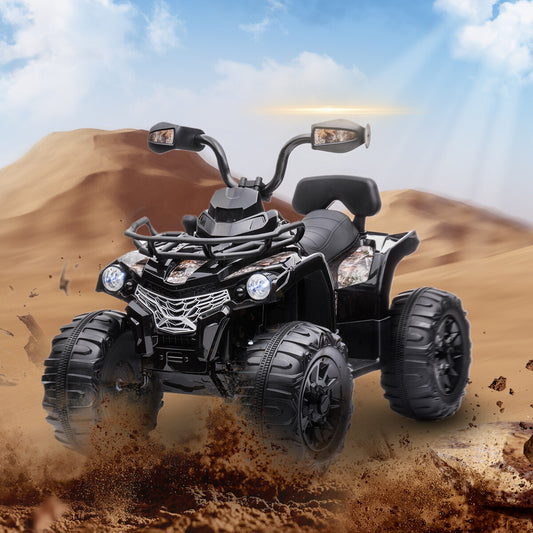 12V Electric Kids Ride-On Off-Road 4-Wheeler ATV Battery-Powered Toy Car Gas Scooters 0
