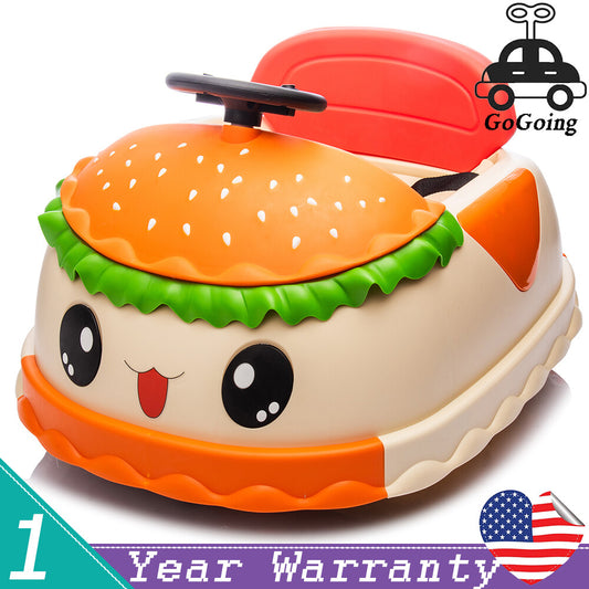 12V Kids Electric Ride-On Bumper Car with Parent Remote Control and 360-Degree Rotation for Ages 2-5 Gas Scooters 0