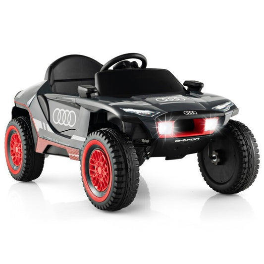 12V Kids Electric Ride-On Racing Car with 2.4G Remote Control and 3 Speeds Gas Scooters 0