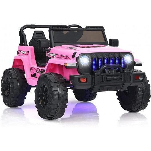 12V Pink Kids Ride-On Jeep Car with 2.4G Remote Control Gas Scooters 0