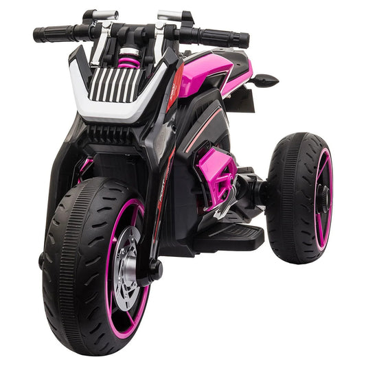 12V Battery-Powered Electric Ride-On 3-Wheel Kids Trike Motorcycle Gas Scooters 0