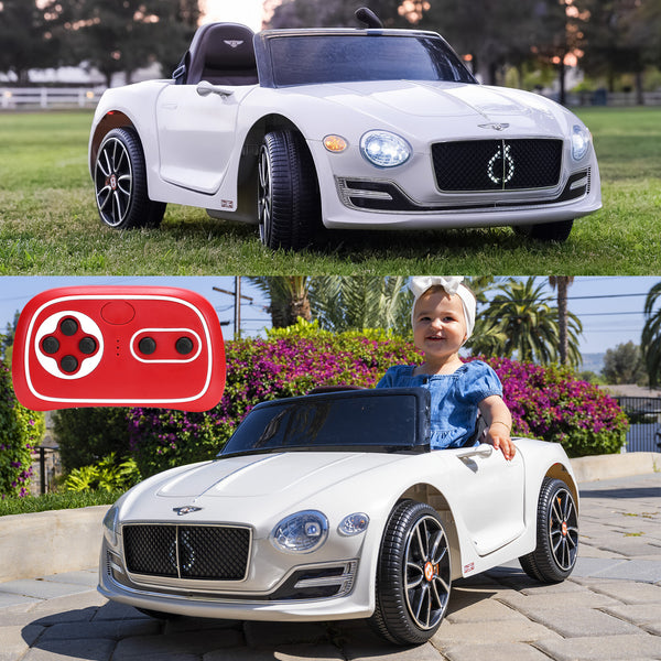 12V Kids Electric Ride-On Car Licensed Bentley Style with Remote Control