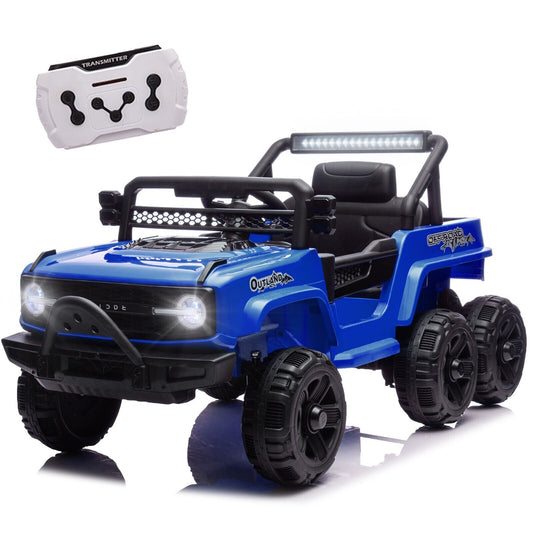 12V Electric Kids Ride-On Jeep with Parental Remote Control, MP3, and LED Lights Gas Scooters 0