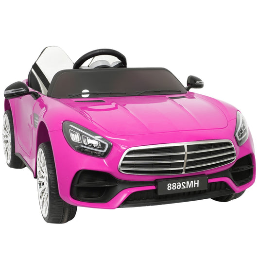 12V Electric 2-Seater Kids Ride-On Car with Parental Remote Control and Powered Wheels Gas Scooters 0