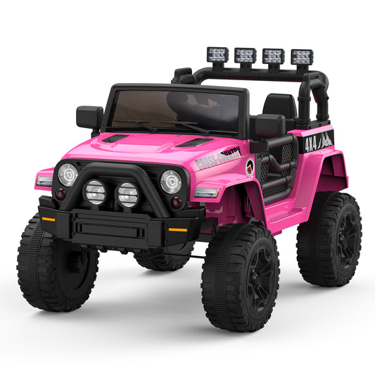 12V Kids Ride-On Truck Car with 2 Speeds, Spring Suspension, Battery Power, and Remote Control Gas Scooters Variant 0