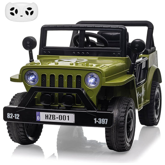 12V Kids Ride-On Truck Car Toy with Remote Control for Children Gas Scooters 0