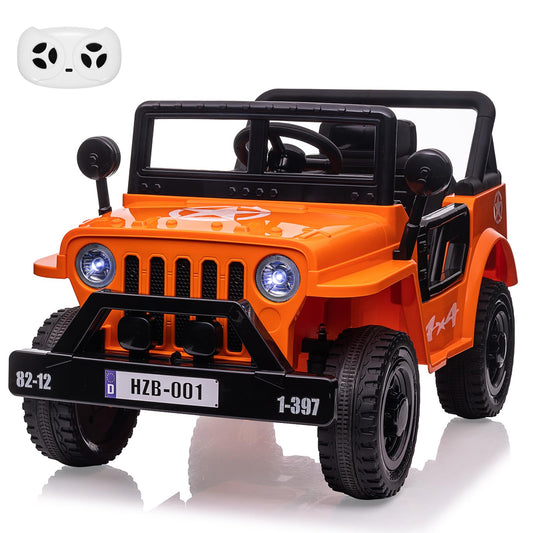 12V Electric Kids Ride-On Truck Car with Remote Control Toy Gas Scooters 0