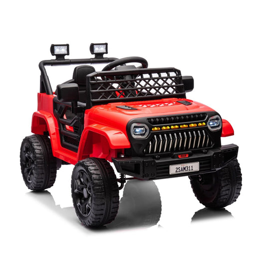 12V Electric Kids Ride-On Truck Toy with 2.4G Remote Control for Boys and Girls Gas Scooters Variant 0