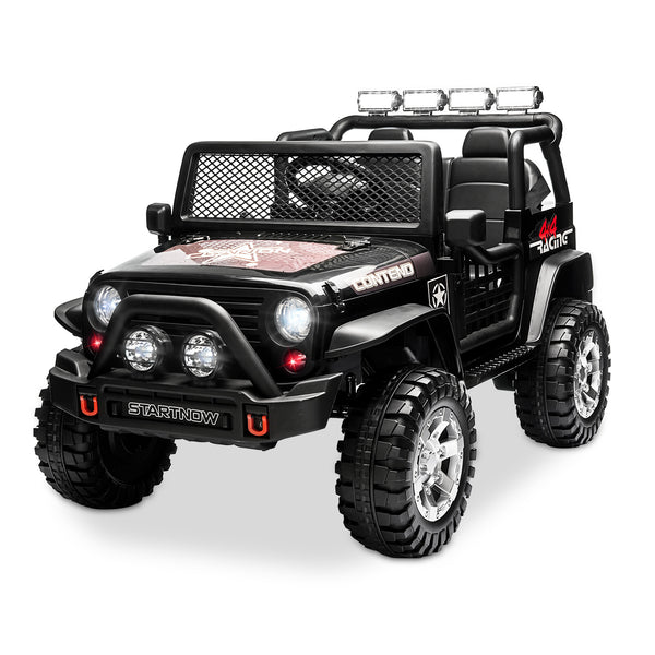 12V Electric 2-Seater Kids Ride-On Jeep Truck with Remote Control