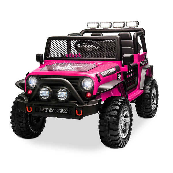 12V Kids Electric Ride-On Jeep Truck with Remote Control Toy Car