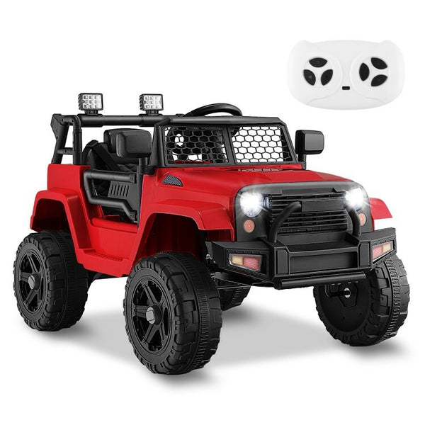 12V Kids Ride-On Truck for Toddlers with Remote Control and Headlights
