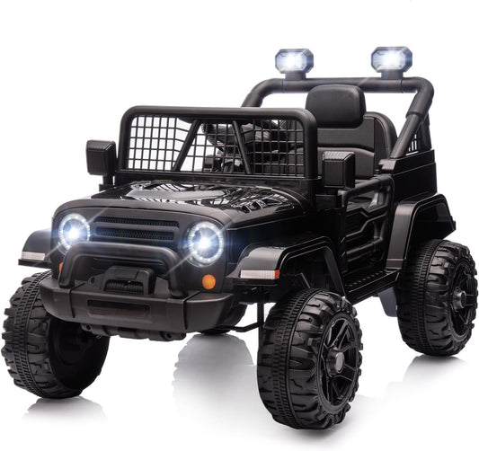 12V Battery-Powered Kids Ride-On Truck with Remote Control and 4 Wheels Gas Scooters 0