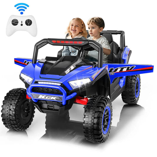 12V Electric Kids Ride-On UTV Car Toy 4-Wheeler Off-Road with Remote Control Gas Scooters 1