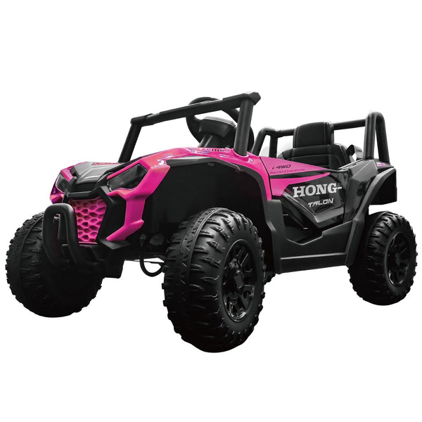 12V Electric Kids Ride-On UTV Quad Car with Remote Control and LED Lights