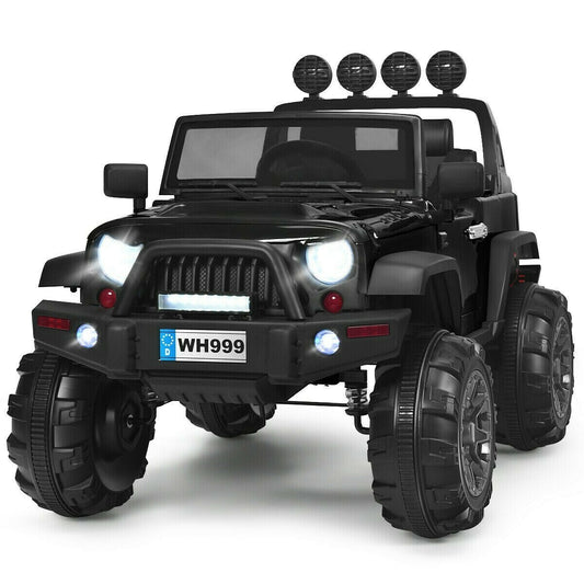 12V Kids Ride-On Truck with Spring Suspension Gas Scooters 0