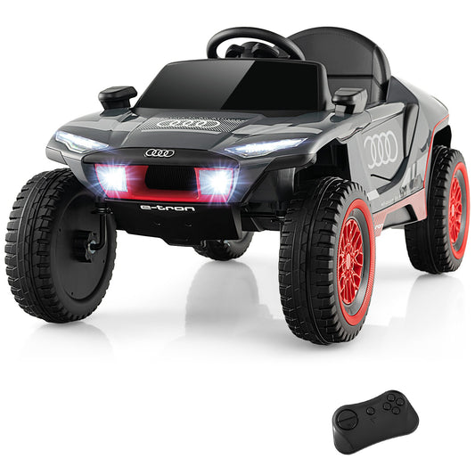 12V Licensed Audi Kids Ride-On Car with 2.4G Parent Remote Control and LED Lights Gas Scooters 0