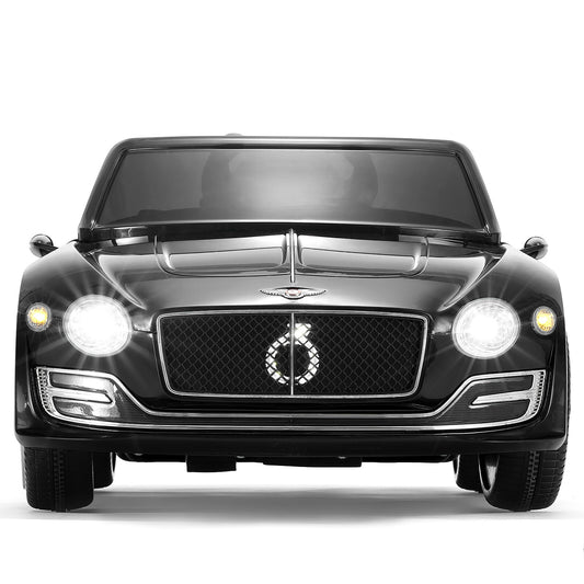 12V Licensed Bentley Style Kids Electric Ride-On Car Toy with LED Lights and Remote Control Gas Scooters 0