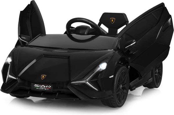 12V Licensed Lamborghini Sian Kids Ride-On Car with Parent Remote Control