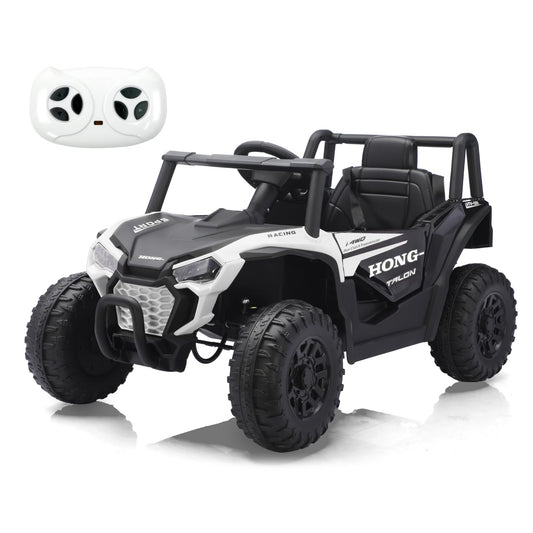 12V Remote Control Ride-On Car for Kids with Lights, Music, and Horn Gas Scooters 0