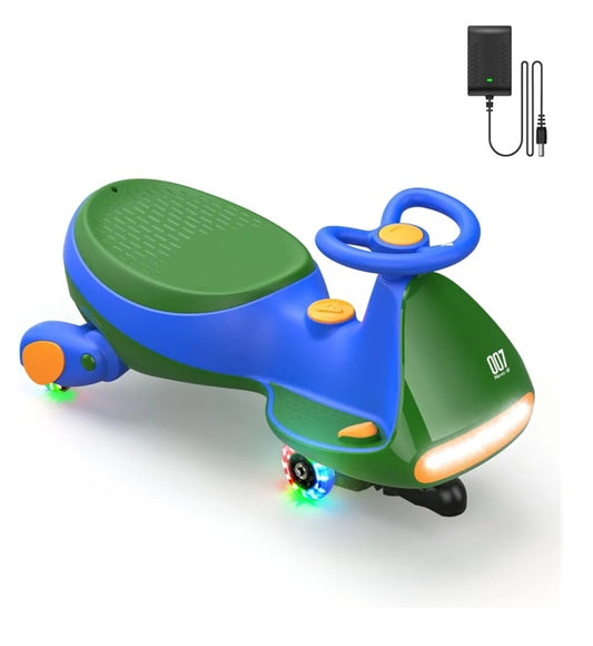 12V N7 Pro Electric Wiggle Car with Pedal and Rechargeable Battery Gas Scooters 0