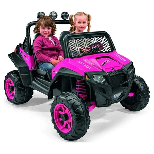 12V Battery-Powered Pink Ride-On ATV for Ages 3+ Gas Scooters 0