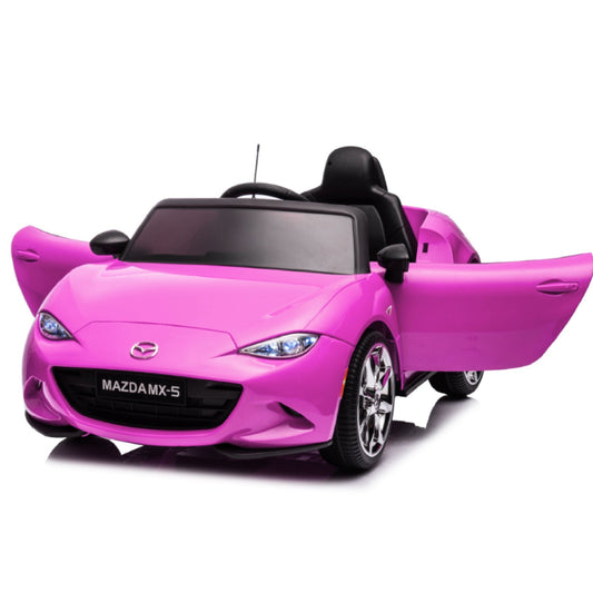 12V Pink Electric Ride-On Car with Remote Control, MP3 Player, and LED Lights Gas Scooters 0
