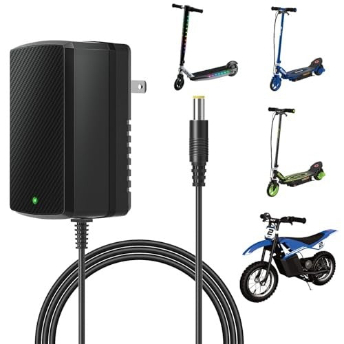 12V Power Charger for Razor Core E90 E95 Electric Scooter MX125 Dirt Bike