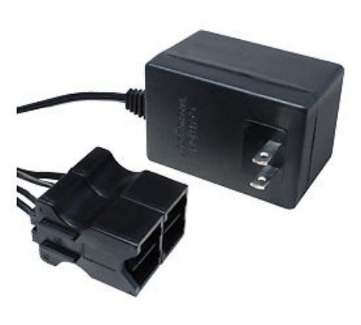 12V Electric Jeep Wrangler with Power Wheels, Battery, Charger, and Adapter Cord in Black Gas Scooters 0